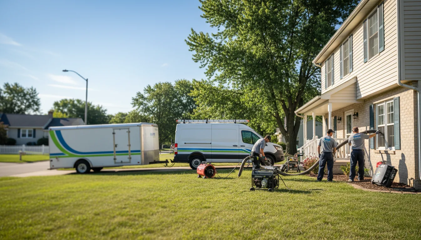 Flooded Basement Restoration And Cleanup With Repair in Miles City, MT near me